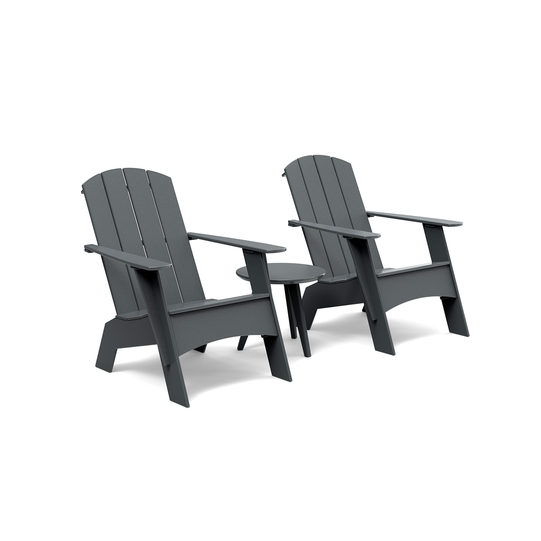 Tall Curved Adirondack Chair and Satellite Bundle