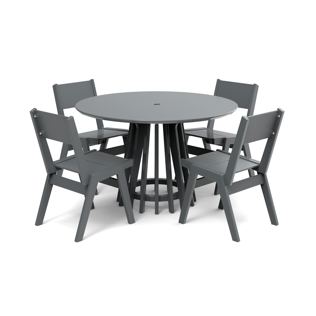 Good Company Dining Table and Four Alfresco Dining Chairs Bundle