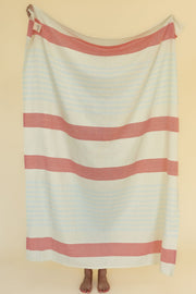 Organic Cotton Flat Weave Beach Towel - Peninsula