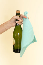 Baby Blue Cotton Cocktail Napkin - 4pk