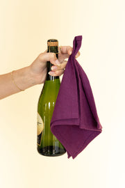 Violet Cotton Cocktail Napkin - 4 pk