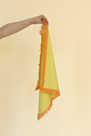 Citron Cotton Fringe Napkin