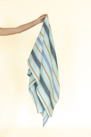 Coastline Linen Throw Offshore