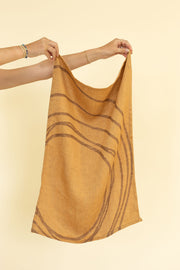 Iced Latte Linen Hand Towel
