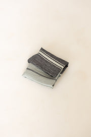 Pure Linen Striped Hand Towel