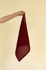 Maroon Linen Napkin