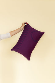 14x21 Violet On-the-Go Throw Pillow