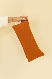 Organic Cotton Waffle Weave Sauna + Home Pillow - Auburn