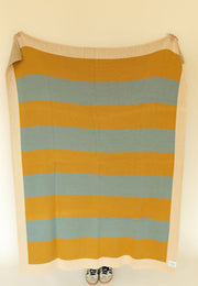 Organic Cotton Knit Throw - Chai