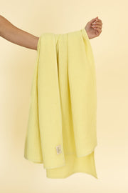 Organic Cotton Waffle Weave Sheet - Buttercup